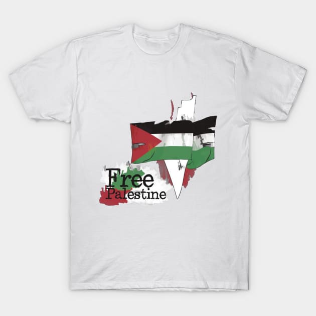 Free Palestine | Palestine In me Heart T-Shirt by TheAlmighty1